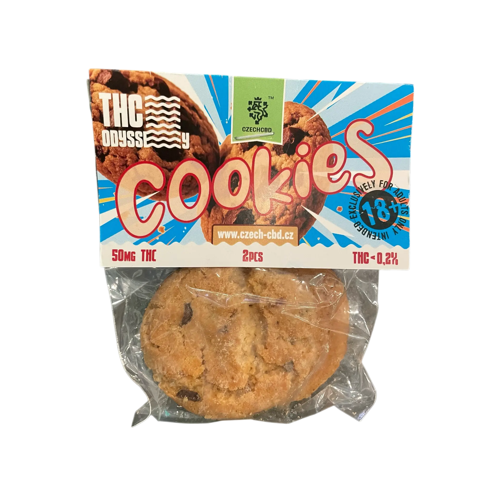 Hanf Mann Odyssey Cookies – Premium Deko mit 25 mg Aroma je Stück