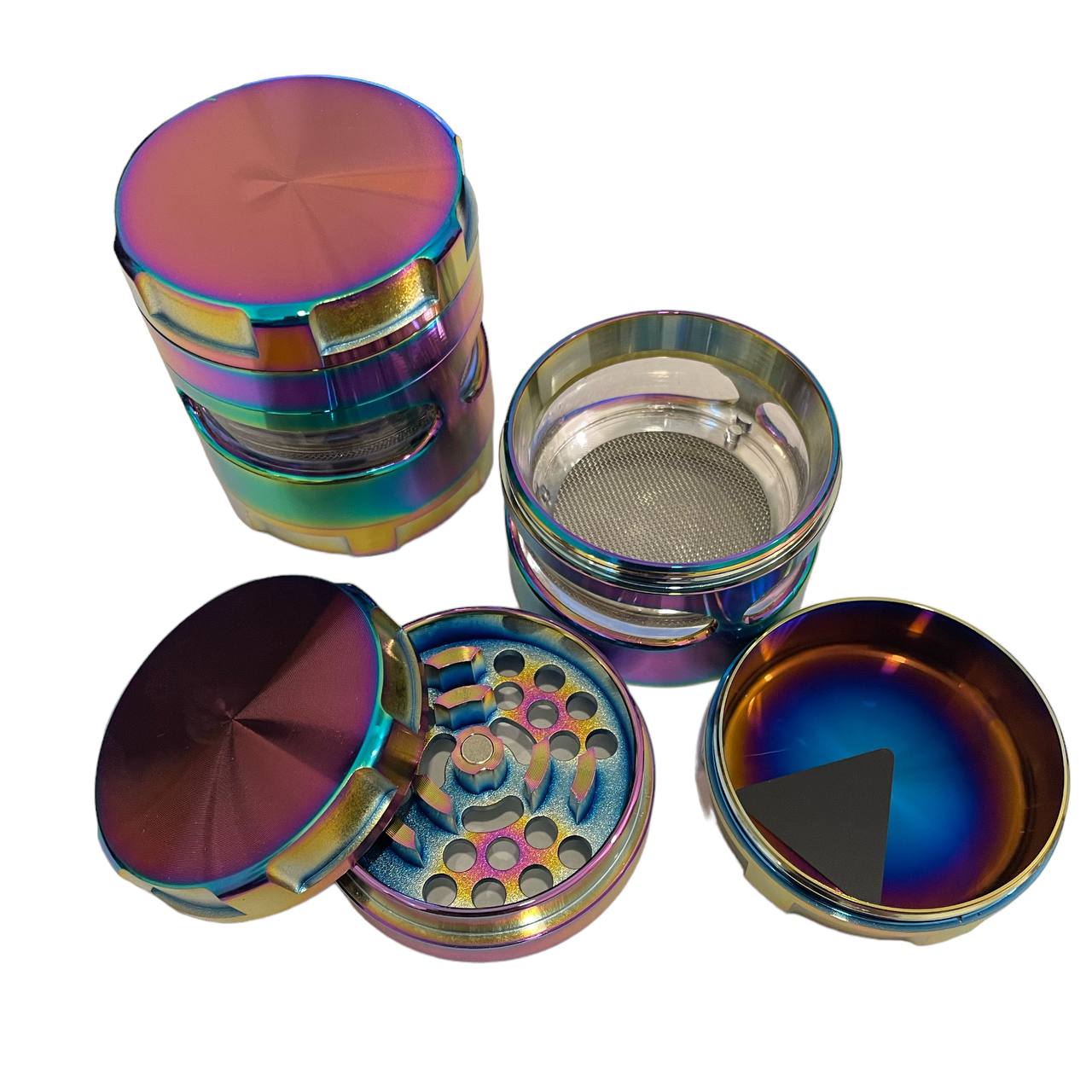 Metallgrinder 4-tlg. ölfarben 55,5/51,5mm