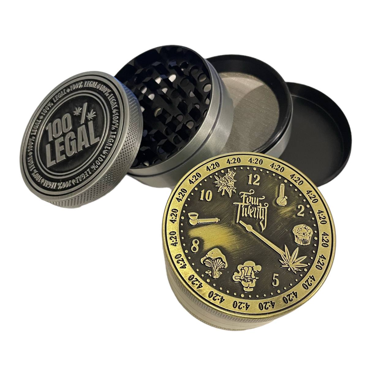 Amsterdam | 420 Grinder 4part - Ø:63mm