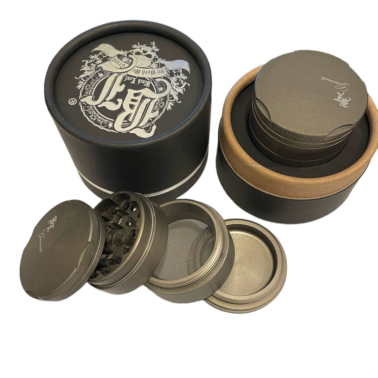 Black Leaf New Edge Granite Grinder 4-tlg.