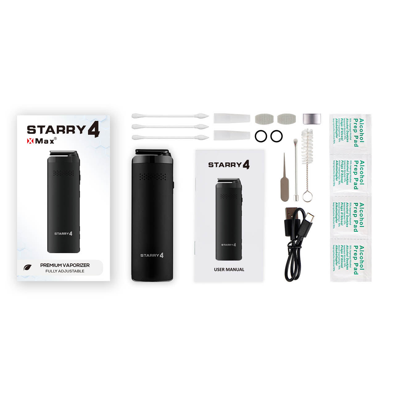 XMAX STARRY 4 Kit Vaporizer Evergreen