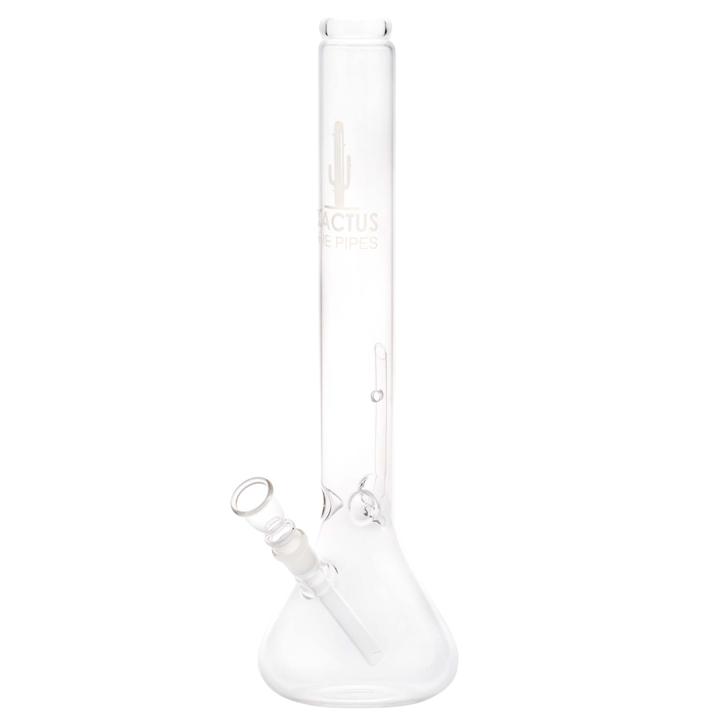 Cactus | Beaker Glass Bong - H:44cm - Ø:50mm- Socket:18.8mm