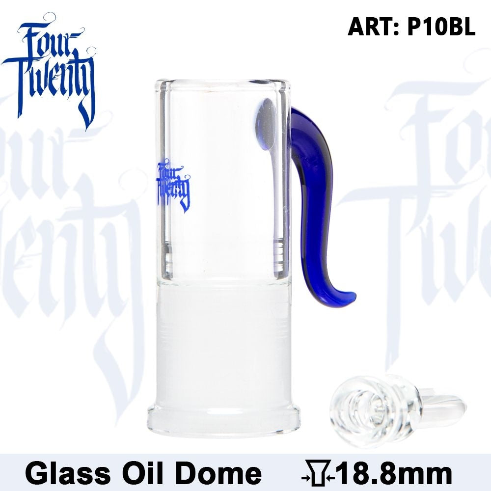 420 Series | Oil Dome and Nail - Blue - SG:18.8mm
