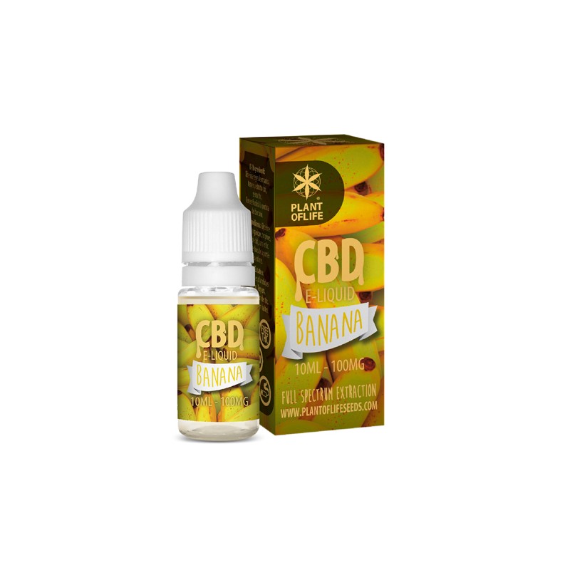 E-LIQUID CBD 1% BANANA FLAVOUR 10ML