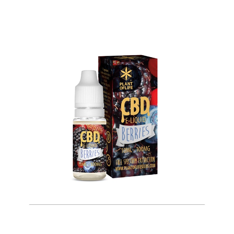 E-LIQUID CBD 1% BERRIES FLAVOUR 10ML