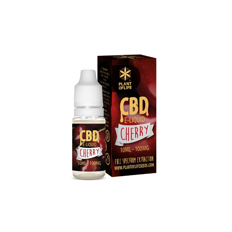 E-LIQUID CBD 1% CHERRY FLAVOUR 10ML