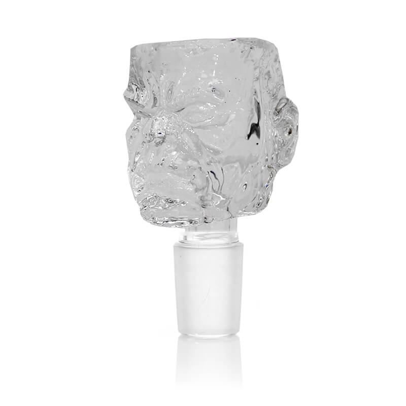Angry Soldier Transparent Glass Bong Bowl 14mm