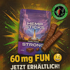 HEMP Sticks mit Hanfaroma – Schokolade und Karamell Designprodukt