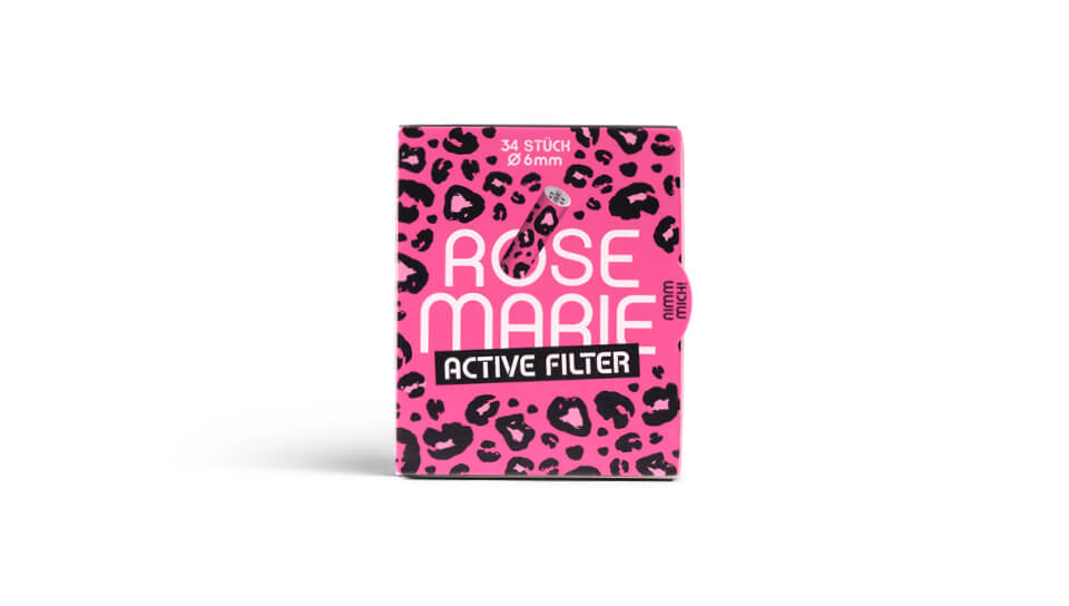 ROSEMARIE Active Filter mit Aktivkohle 6mm