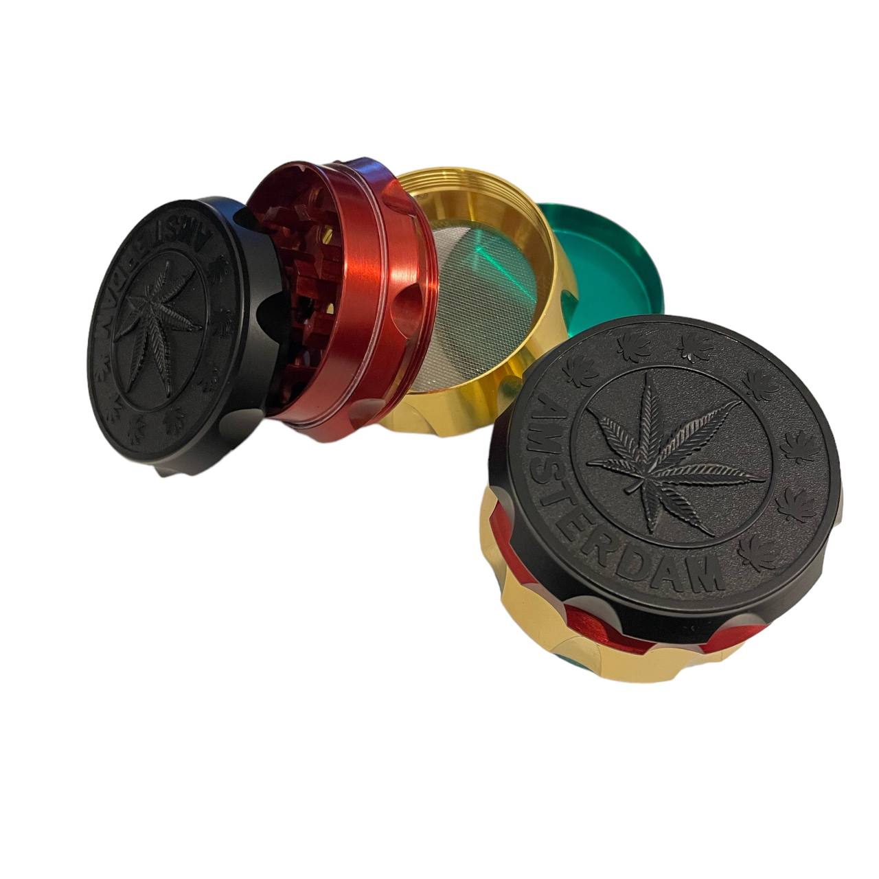 METAL 4 parts GRINDER Ø 53 mm - RASTA