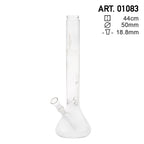 Cactus | Beaker Glass Bong - H:44cm - Ø:50mm- Socket:18.8mm