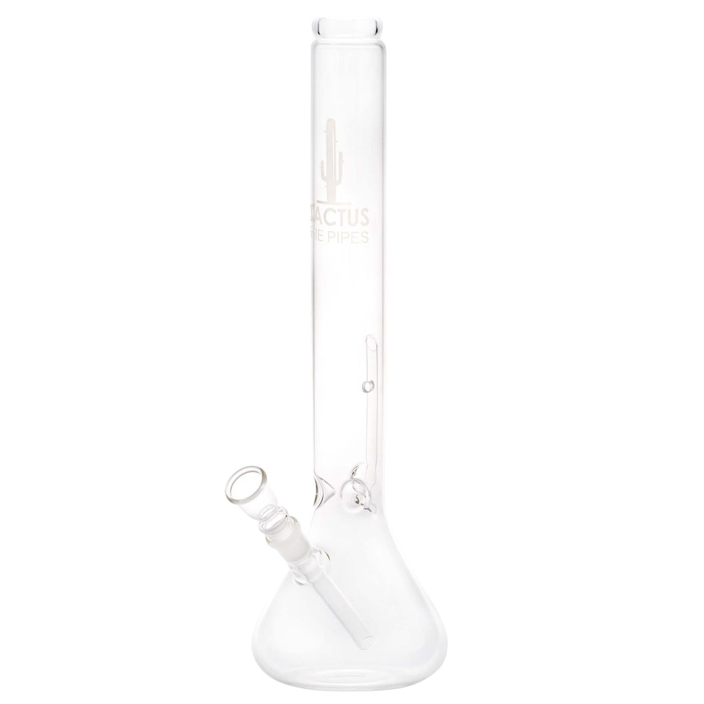 Cactus | Beaker Glass Bong - H:44cm - Ø:50mm- Socket:18.8mm