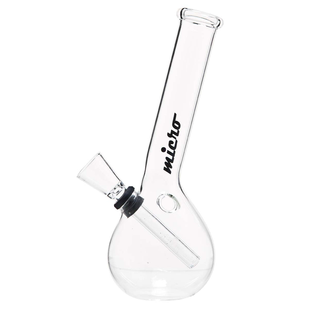 Micro | Hangover Glass Bong - H:16cm - Ø:22mm