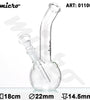 Micro | Bouncer Glass Bong-H:18cm-Ø:22mm-Socket:14.5mm