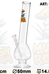 Mushroom | Bouncer Hangover Glass Bong- H:40cm - Ø:50mm - Socket:14.5mm