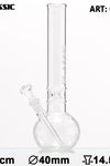 Glassic | Bouncer Glass Bong-H:30cm-Ø:40mm-Socket:14.5mm-8pcs/display