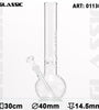 Glassic | Bouncer Glass Bong-H:30cm-Ø:40mm-Socket:14.5mm-8pcs/display