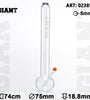 Giant | Bouncer Glass Bong -H:74cm - Ø:75mm- Socket:18.8mm