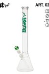 Boost Pro Beaker Glass Bong H:55cm Ø:50mm WT:5mm