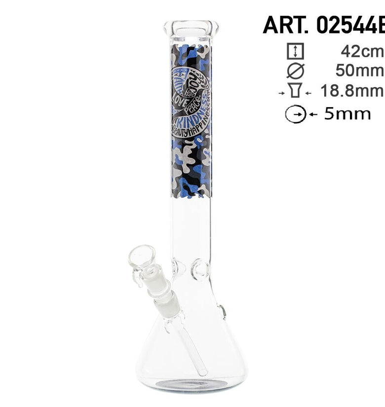 Boost | Bong Glass - H: 42cm Ø: 50mm SG: 18.8mm