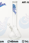 Wave | Bong Glass - H:35cm-Ø: 40mm-SG:14.5mm