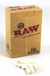 Raw Natural Unrefined Cotton Filters 6mm. 120 filter per box