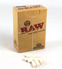 Raw Natural Unrefined Cotton Filters 6mm. 120 filter per box