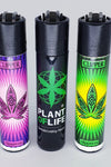 Clipper Feuerzeuge Marijuana leaves