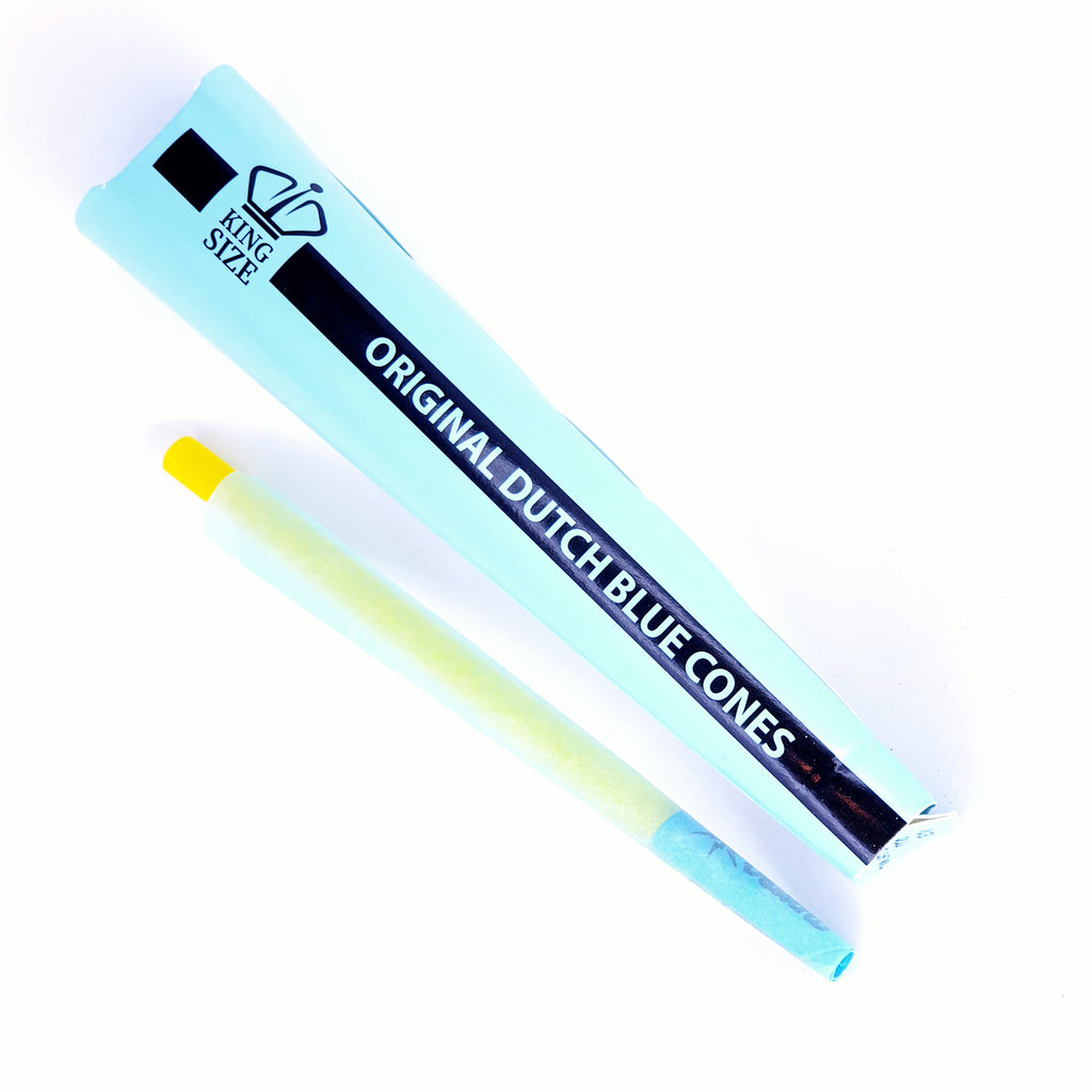 Jumbo King Size Blue Cones 3 Cones Per Pack