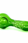 Glass Pipe  *Glow in The Dark * Design 3