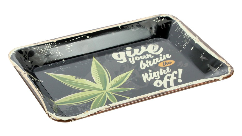Tray "Give your brain" klein