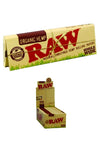 RAW ORGANIC SINGLE WIDE HEMP ROLLING PAPERS