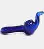 Blue elephant glass pipe 2