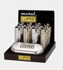 Clipper Silber Metallfeuerzeuge + Geschenkbox