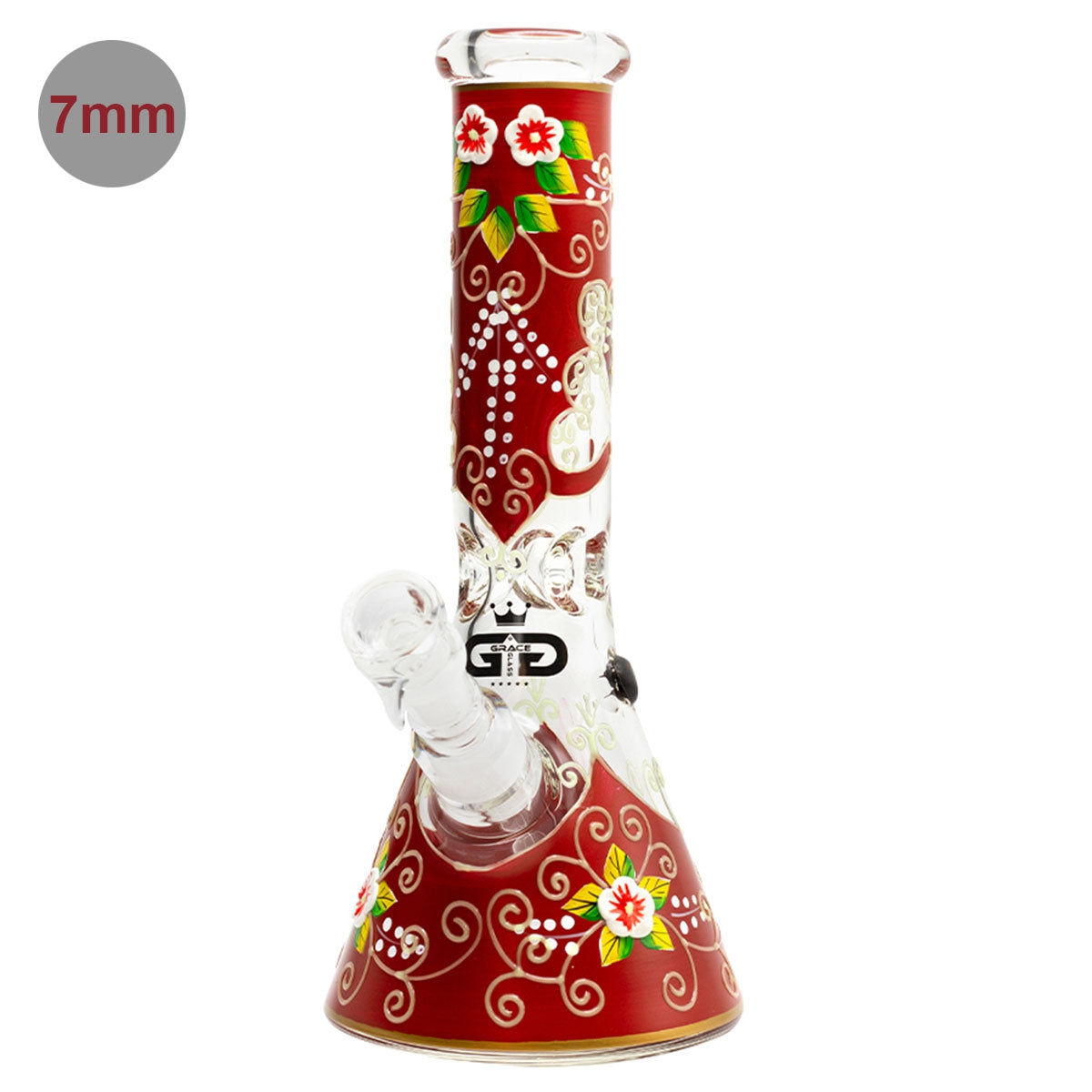 Grace Glass | Glowing Beaker Series H:32cm and the Ø:50mm - SG:18.8mm - 7mm thickness