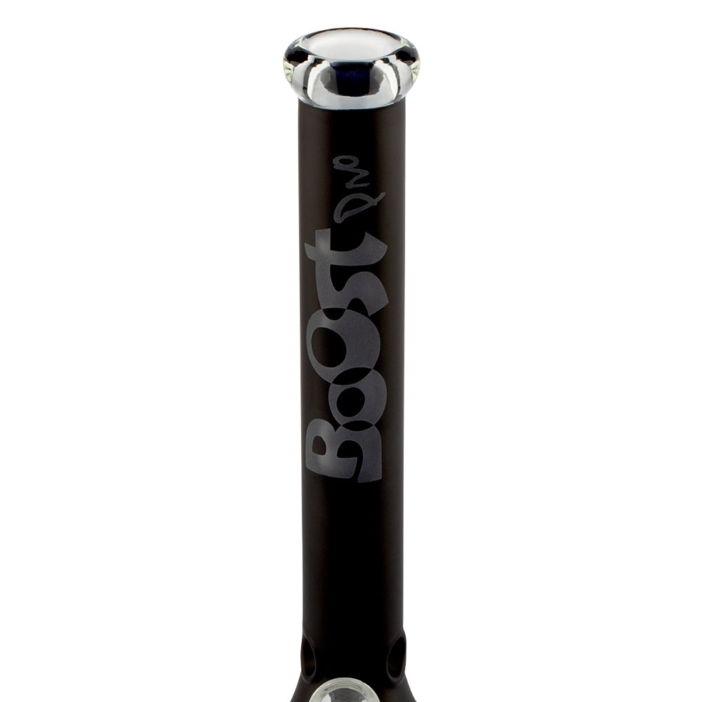Boost Pro | Beaker Glass Bong Black H:45cm - Ø:50mm - SG:29.2mm
