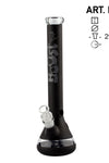 Boost Pro | Beaker Glass Bong Black H:45cm - Ø:50mm - SG:29.2mm