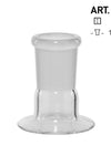 Stand Slide Holder - H:4,5cm Glass slide stand with 1 holder fits on any 18.8 mm male joint