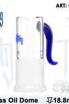 420 Series | Oil Dome and Nail - Blue - SG:18.8mm