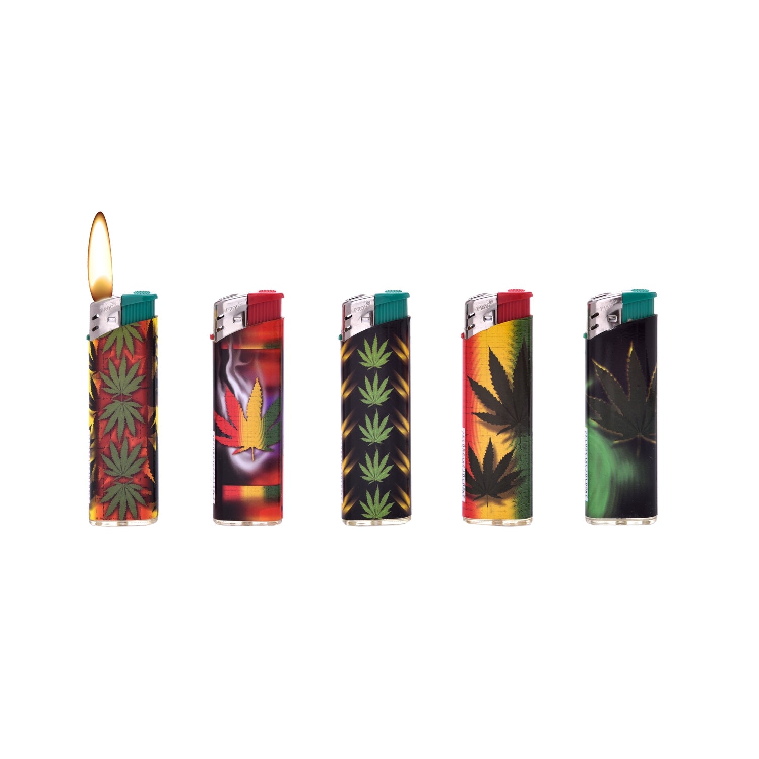 Prof | Rasta Leaf Feuerzeuge