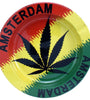 METALLASCHENBECHER - AMSTERDAM LEAF RASTA