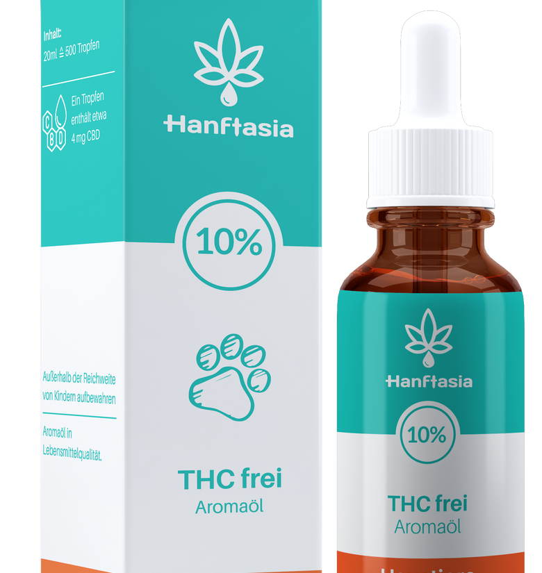 Haustiere CBD Öl - Hanftasia®  10% / 20ML