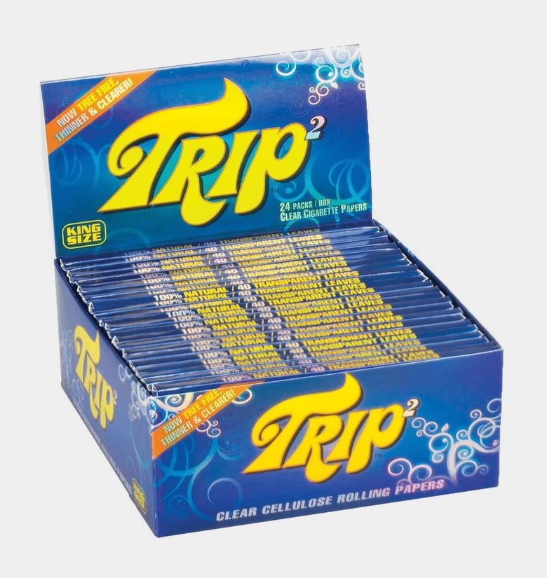 Trip transparent kingsize slim rolling papers