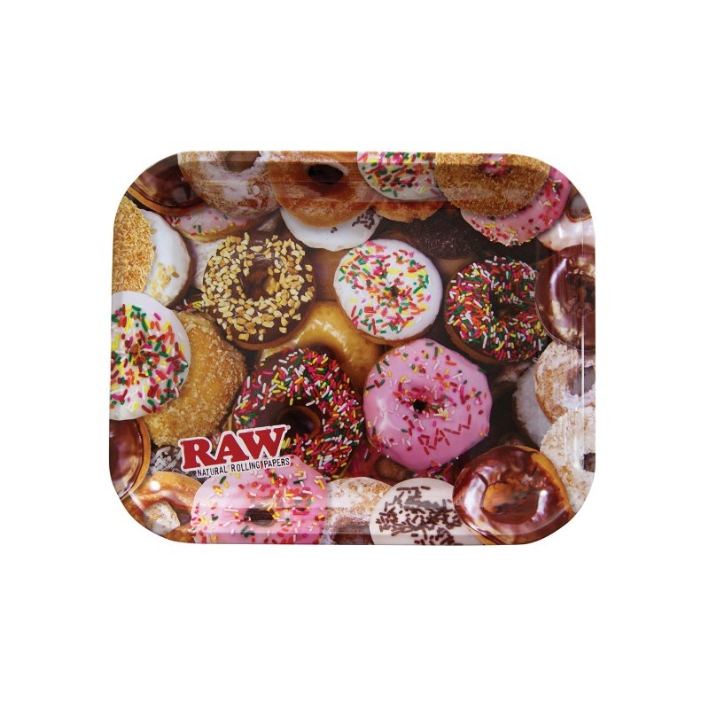RAW METAL TRAY MEDIUM DONUTS 27,5X33CM