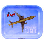 RAW METAL TRAY MEDIUM FLYING 27,5X33CM