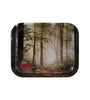 RAW METAL TRAY MEDIUM FOREST 27,5X33CM