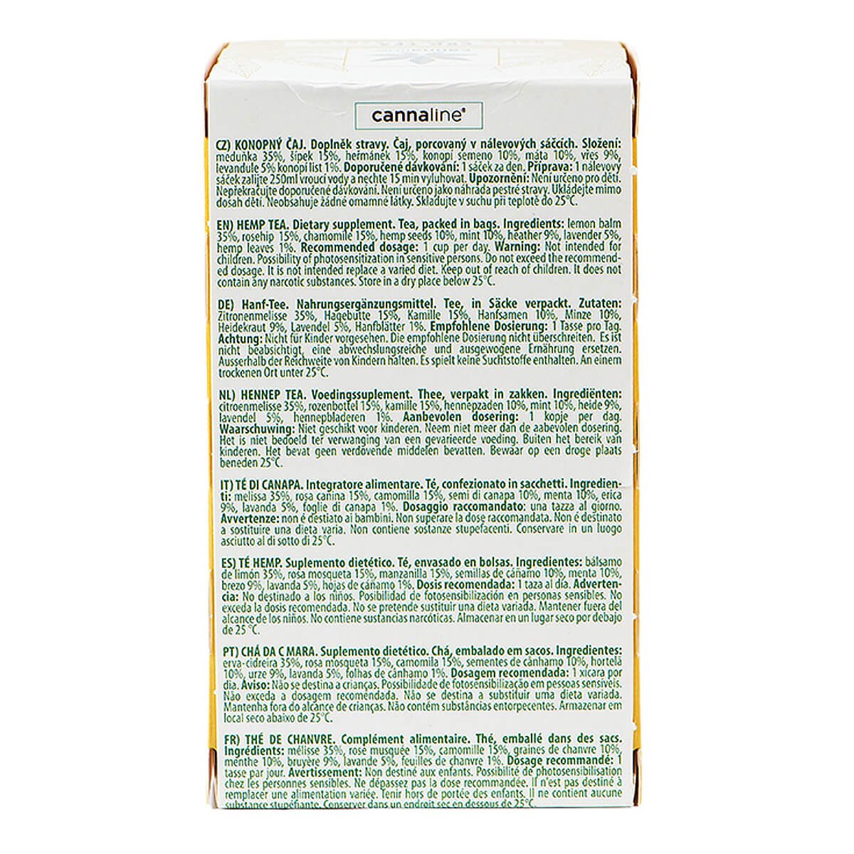 Cannaline CBD Hemp Tea Relax THC Free 30g