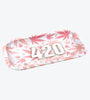 V-SYNDICATE 420 PINK ROLLING TRAY 27X16CM