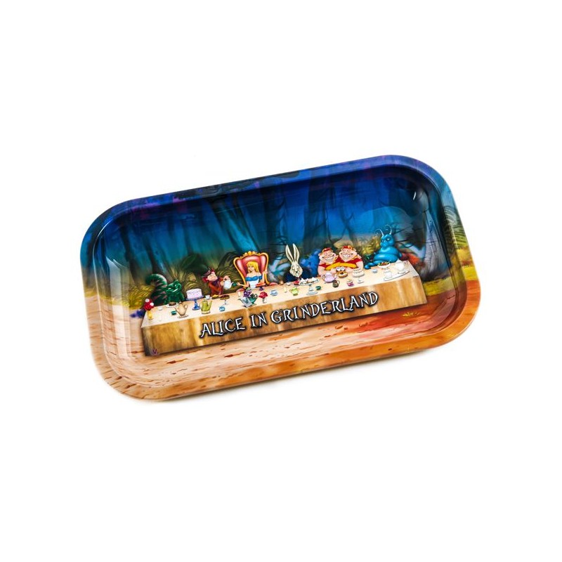 V-SYNDICATE ALICE DINNER ROLLING TRAY 27X16CM