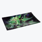 V-SYNDICATE GLASS TRAY LARGE - BLUE DANK 26X16CM
